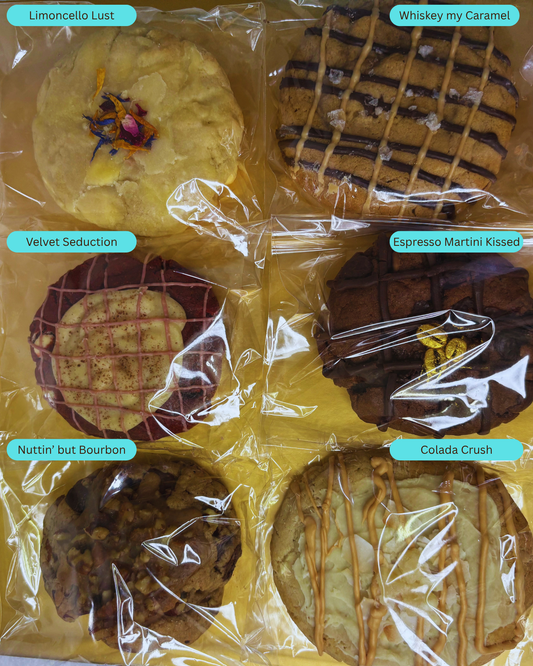 Build Your Own Boozy Box - 6 Cookies