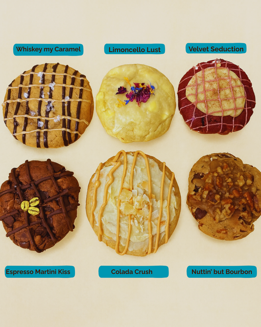 Build Your Own Boozy Box - 4 Cookies