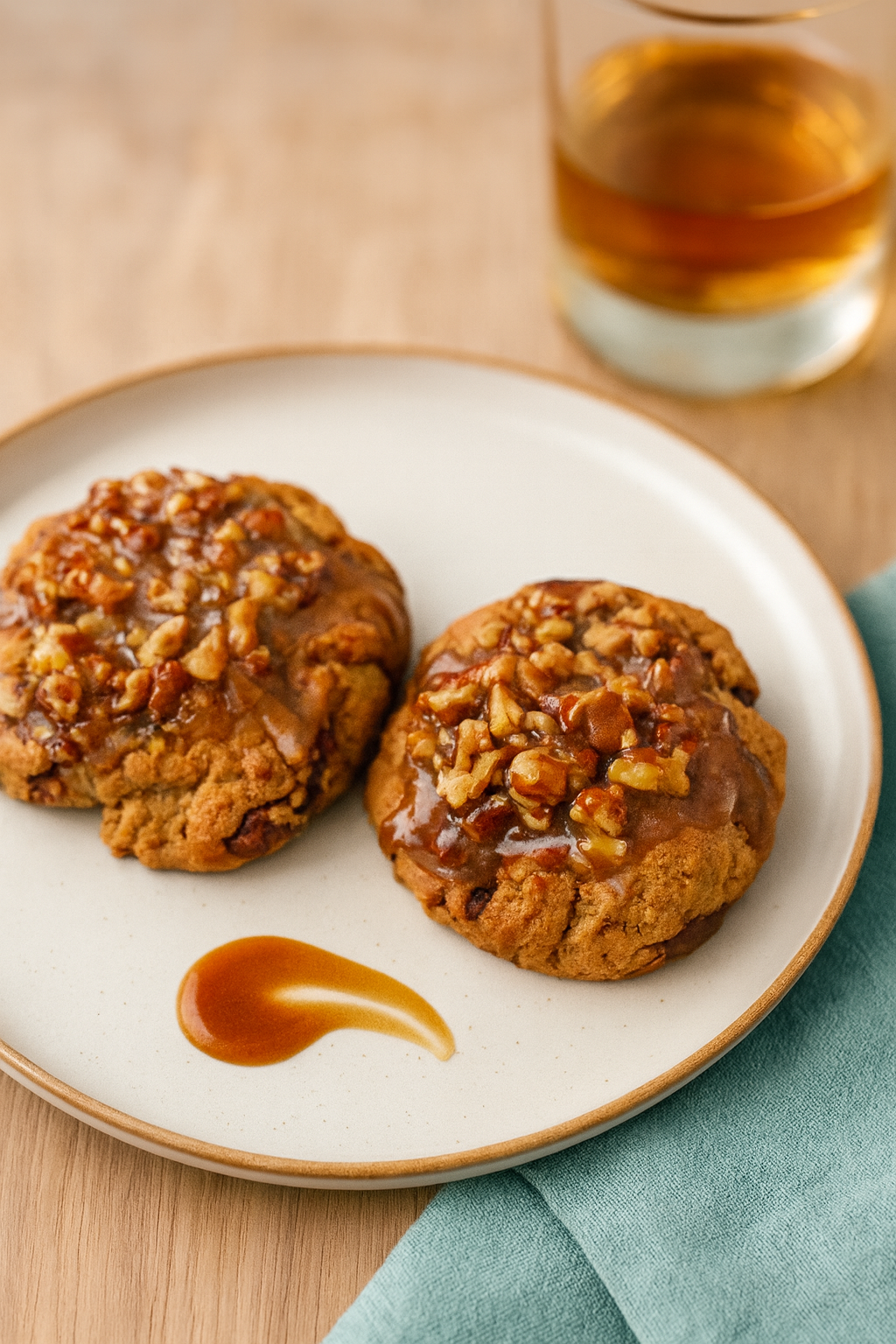 Nuttin’ But Bourbon Cookies